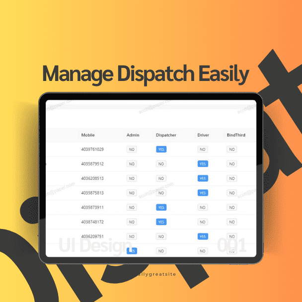 Dispatch Loading Monitor Load Changes Instantly | Comprehensive Dispatch Software ...